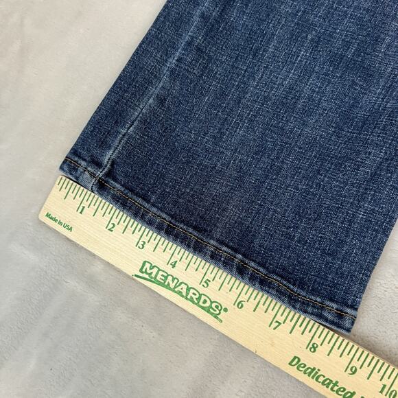 Levis Jeans Womens 31 Blue Denim Classic Boot Cut Stretch Mid Rise Preppy Casual - Picture 4 of 12